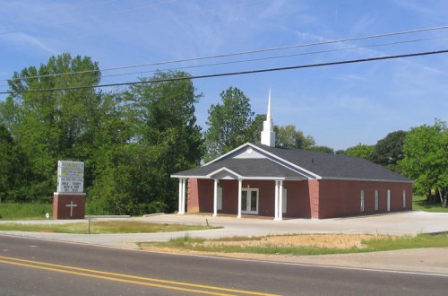 Mission church in Mississippi